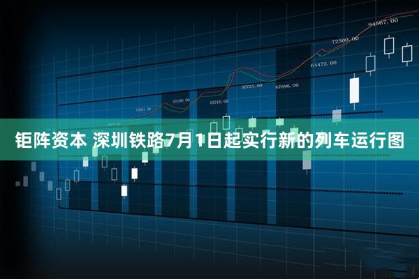 钜阵资本 深圳铁路7月1日起实行新的列车运行图